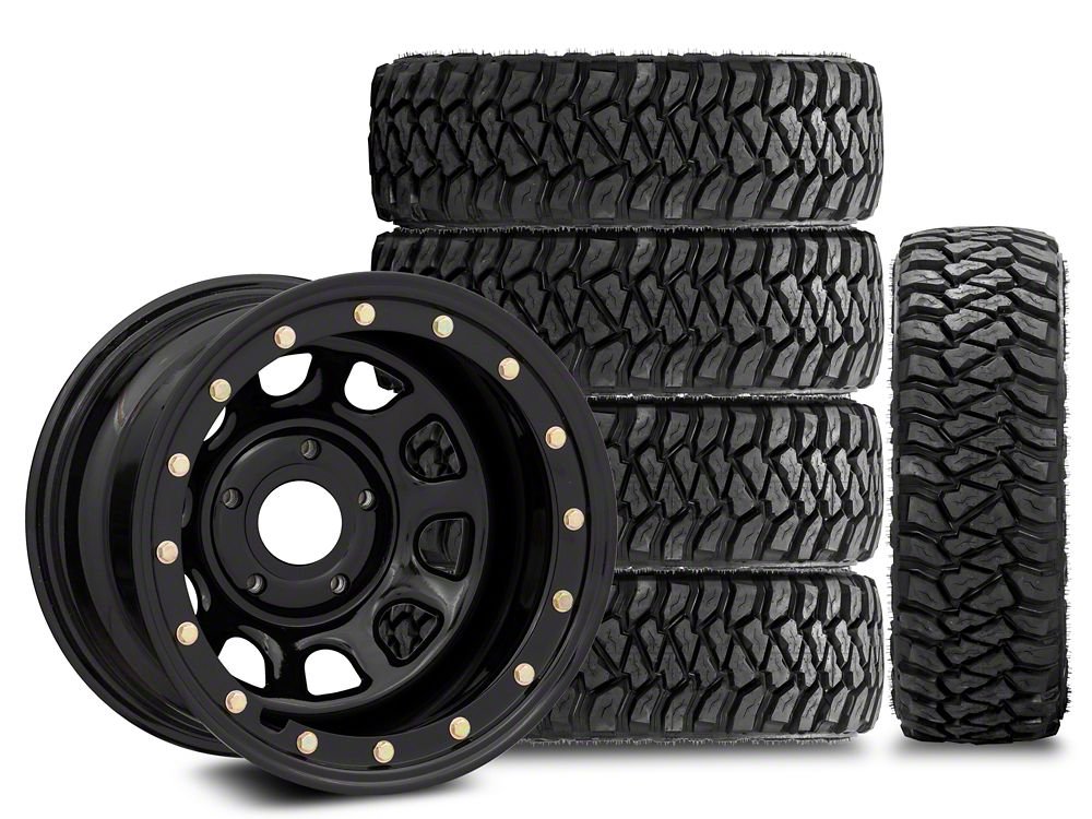 Mammoth Steel Beadlock Wheels Jeep Wrangler Jk