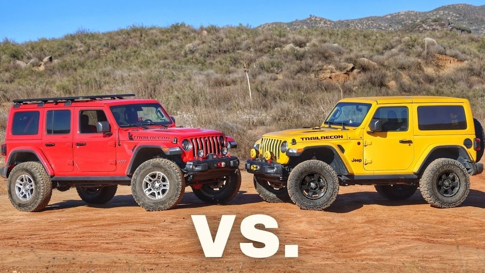 Jeep 2 Vs 4 Door: Which Model Is Right for You? jeep 2 vs 4 door