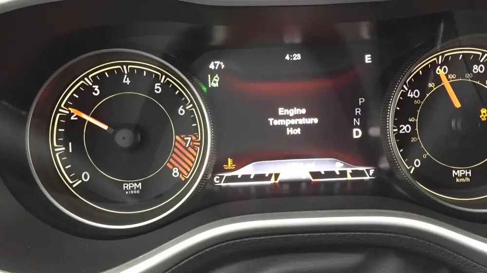Jeep Cherokee Engine Temperature Hot Won’t Start