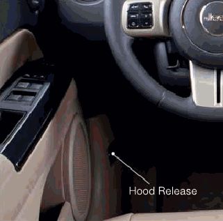 How To Open Jeep Compass Hood 