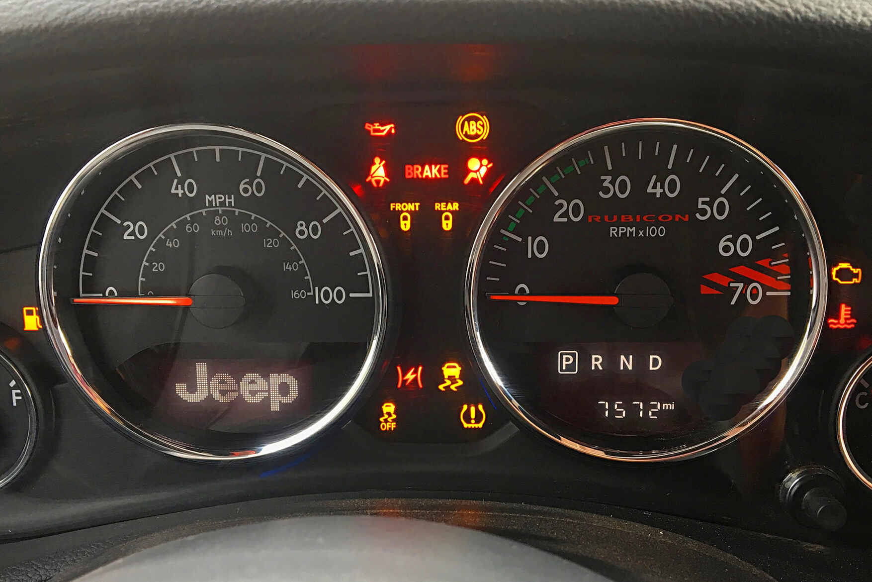 Jeep Dashboard Symbols and Meanings