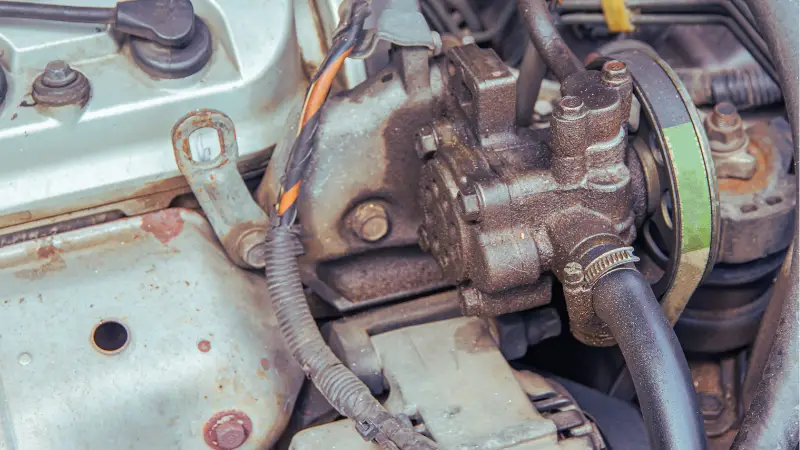 Jeep Faulty Power Steering Pump