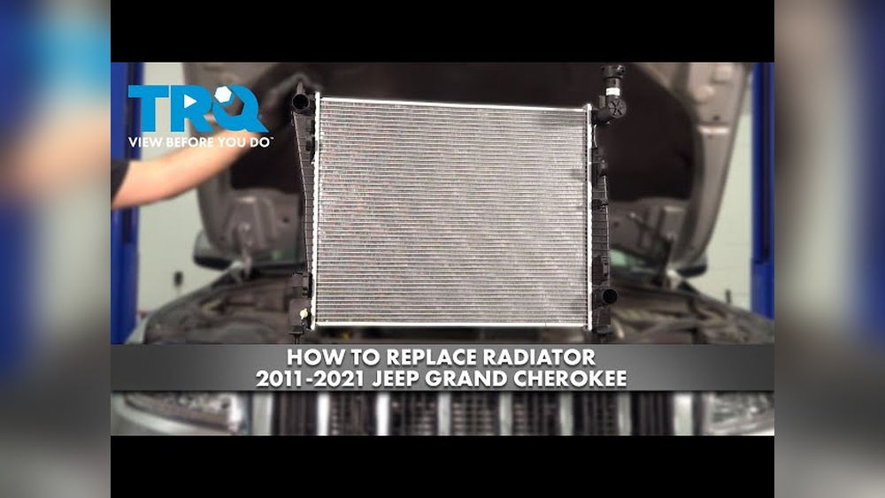 jeep grand cherokee radiator replacement