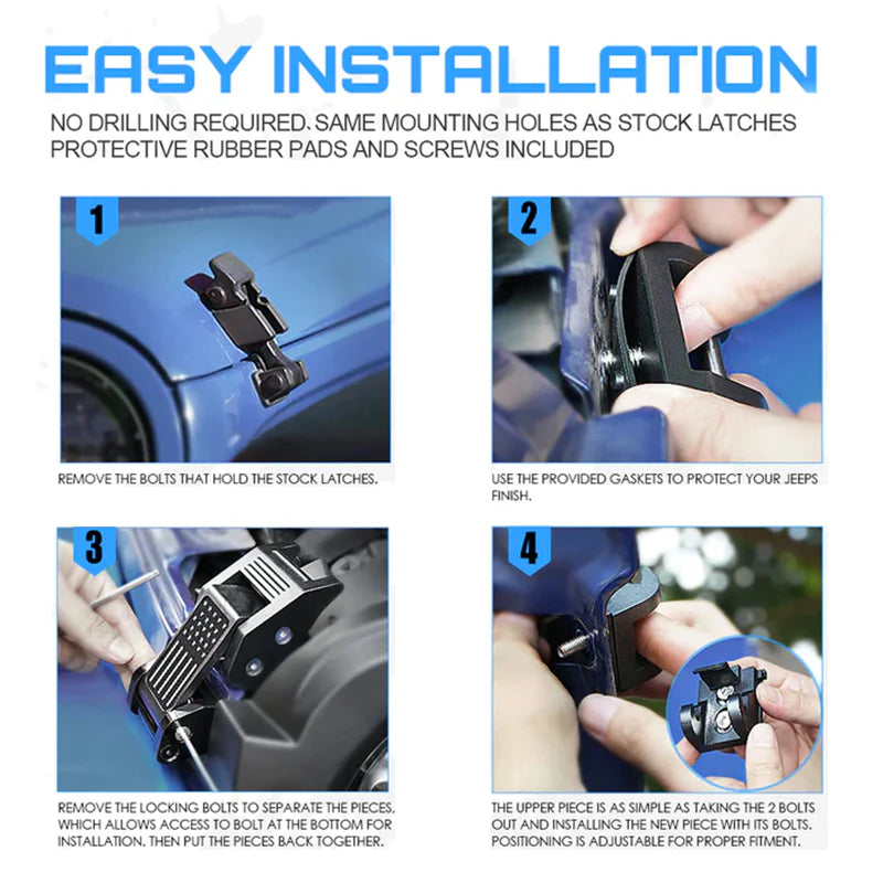 How To Replace Hood Latches On Jeep Wrangler: Step-by-Step Guide
