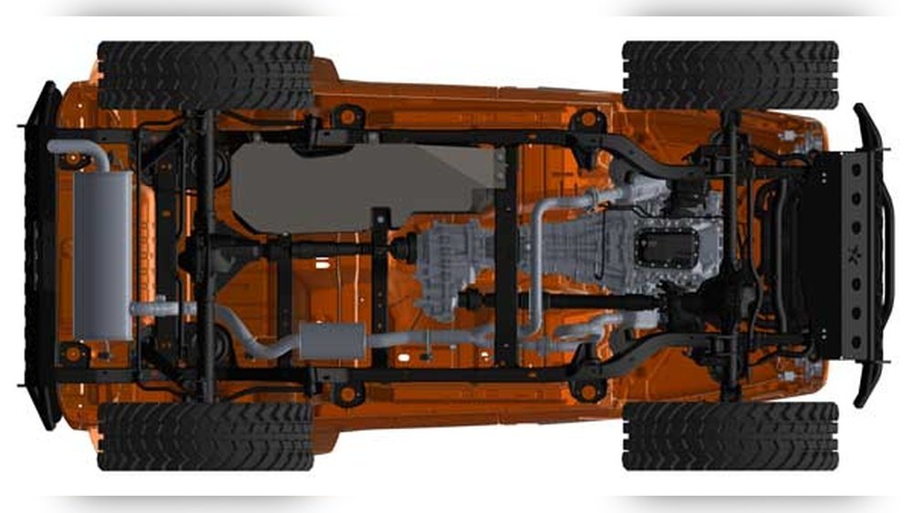 jeep jk 4 door fuel tank skid plate