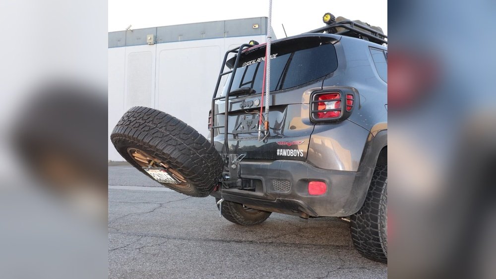 jeep renegade spare tire kit