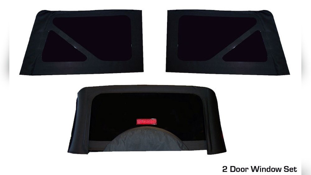 jeep soft top replacement windows