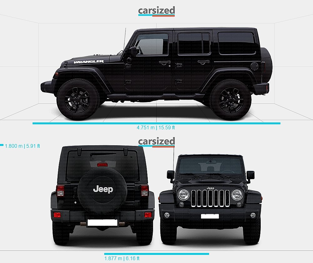 How Long Is A 4 Door Jeep Wrangler: Exact Length Revealed! How Long Is A 4 Door Jeep Wrangler: Exact Length Revealed!