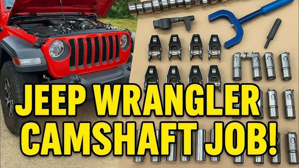 jeep wrangler camshaft replacement step by step guide