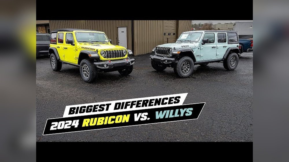 jeep wrangler willys vs rubicon