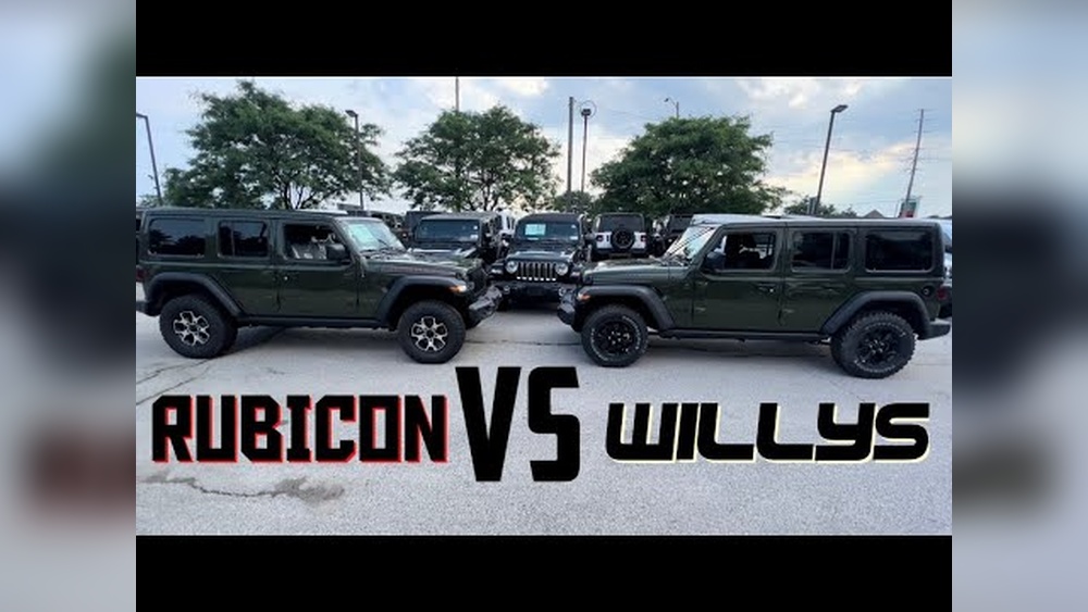 jeep wrangler willys wheeler vs rubicon