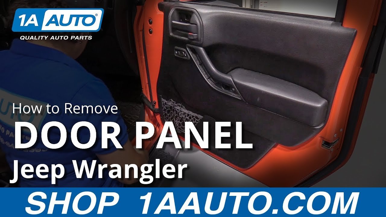 How To Remove Jeep Wrangler Door Panel: Step-by-Step Guide