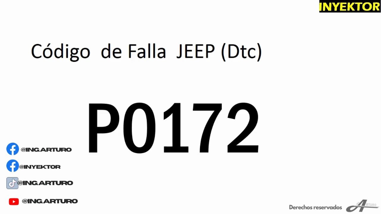 P0172 Jeep Grand Cherokee: Diagnose & Fix Fuel System Issues Fast