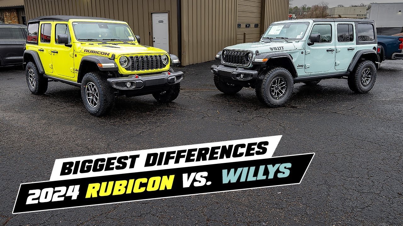 Jeep Wrangler Willys Wheeler Vs Rubicon Jeep Wrangler Willys Wheeler Vs Rubicon: Ultimate Off-Road Showdown