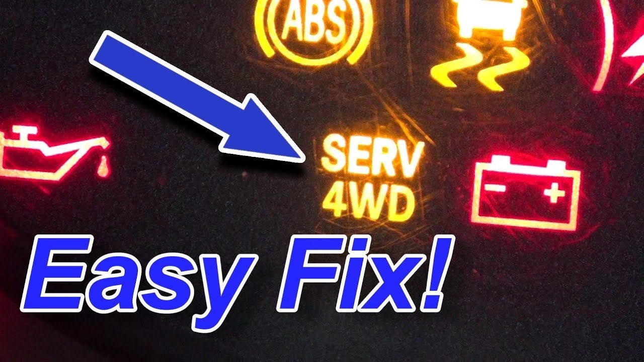 How To Turn Off Service 4Wd Light Jeep: Quick & Easy Fixes