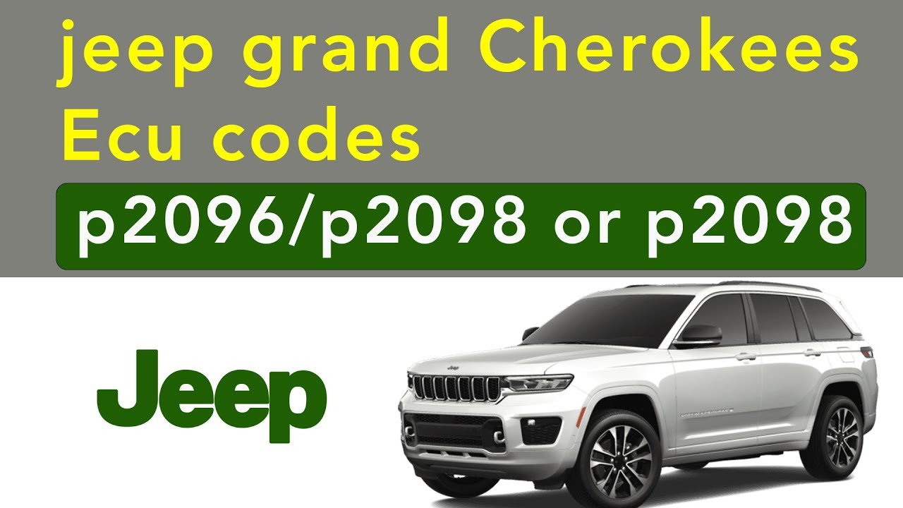 P2098 Jeep Grand Cherokee: Causes, Fixes & Expert Tips