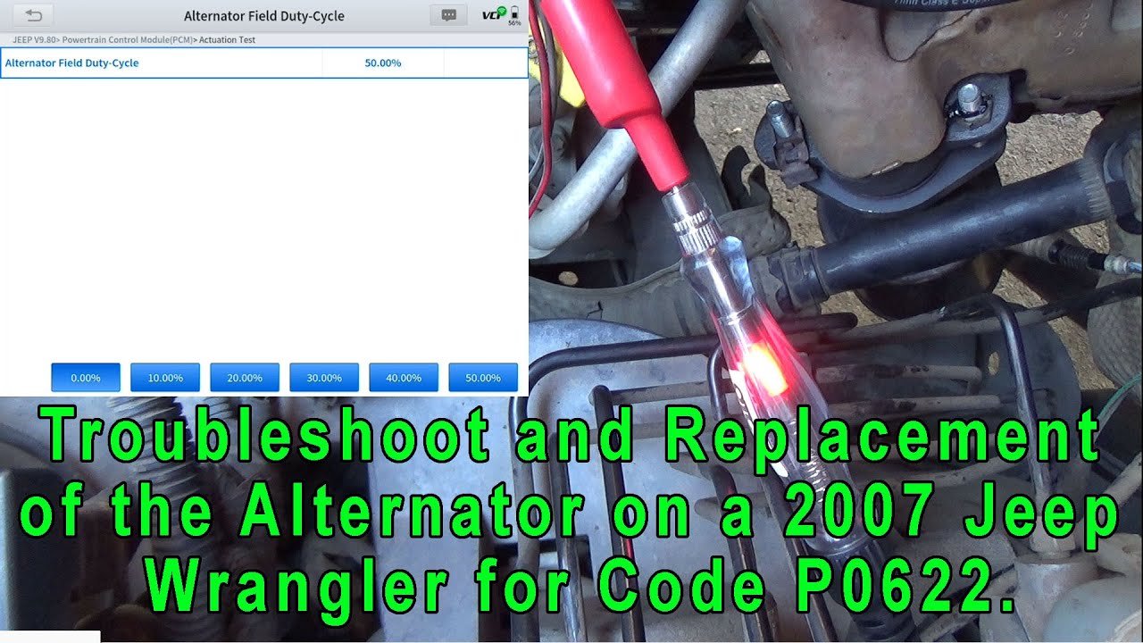 P0622 Jeep: Quick Fixes to Solve Your Engine Control Issue