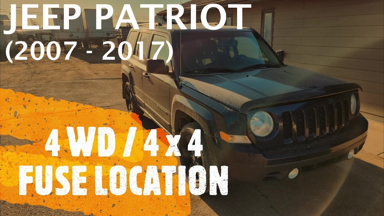 2008 Jeep Patriot Code All Wheel Drive Problems: Causes & Fixes 2008 Jeep Patriot Code All Wheel Drive Problems: Causes & Fixes