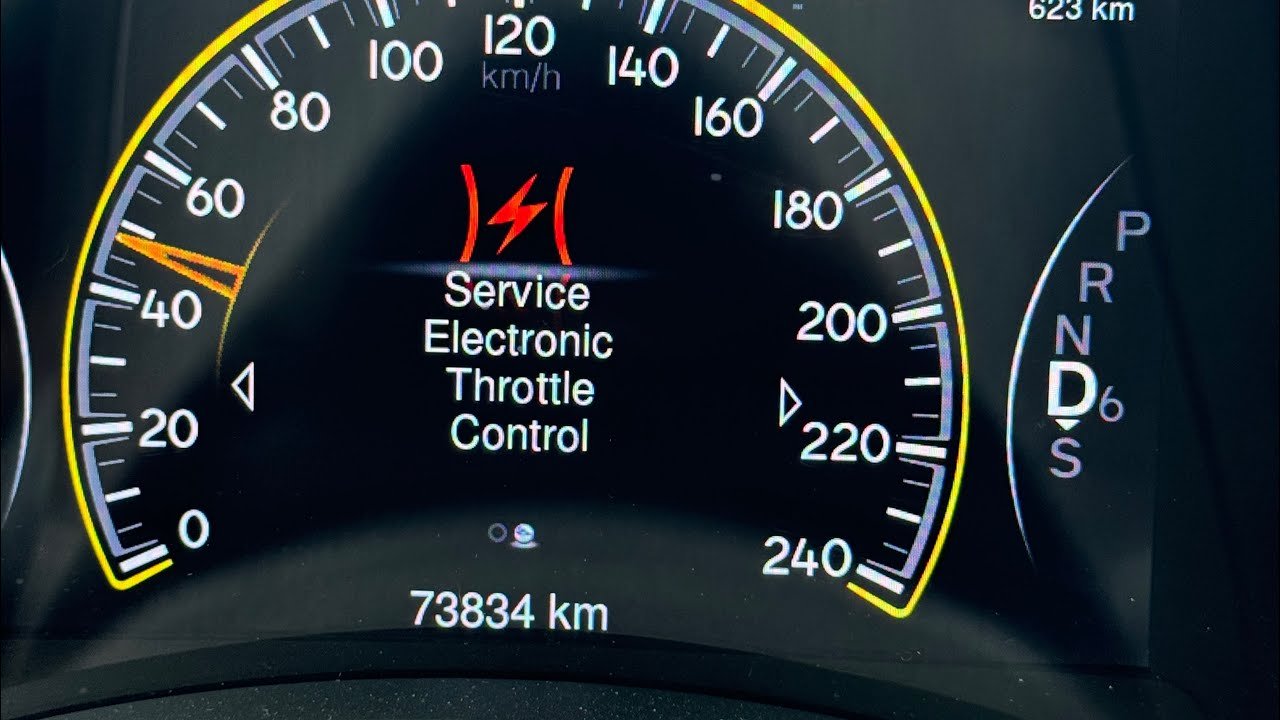 Jeep Grand Cherokee Electronic Throttle Control Warning Light: Causes & Fixes