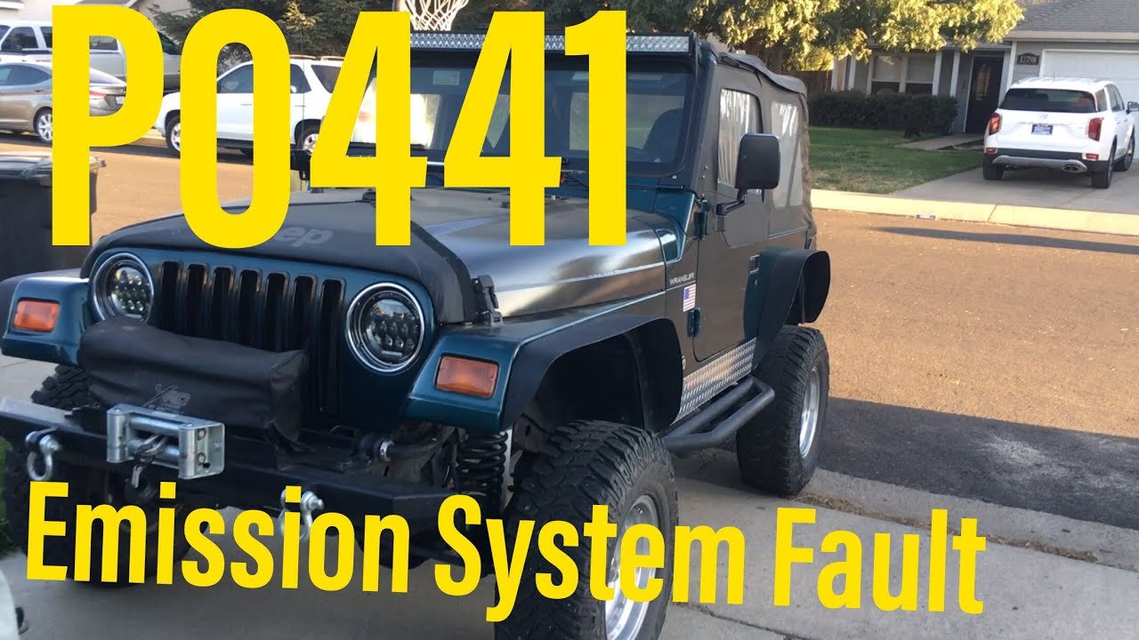 P0441 Jeep Wrangler: Quick Fixes to Stop Check Engine Light