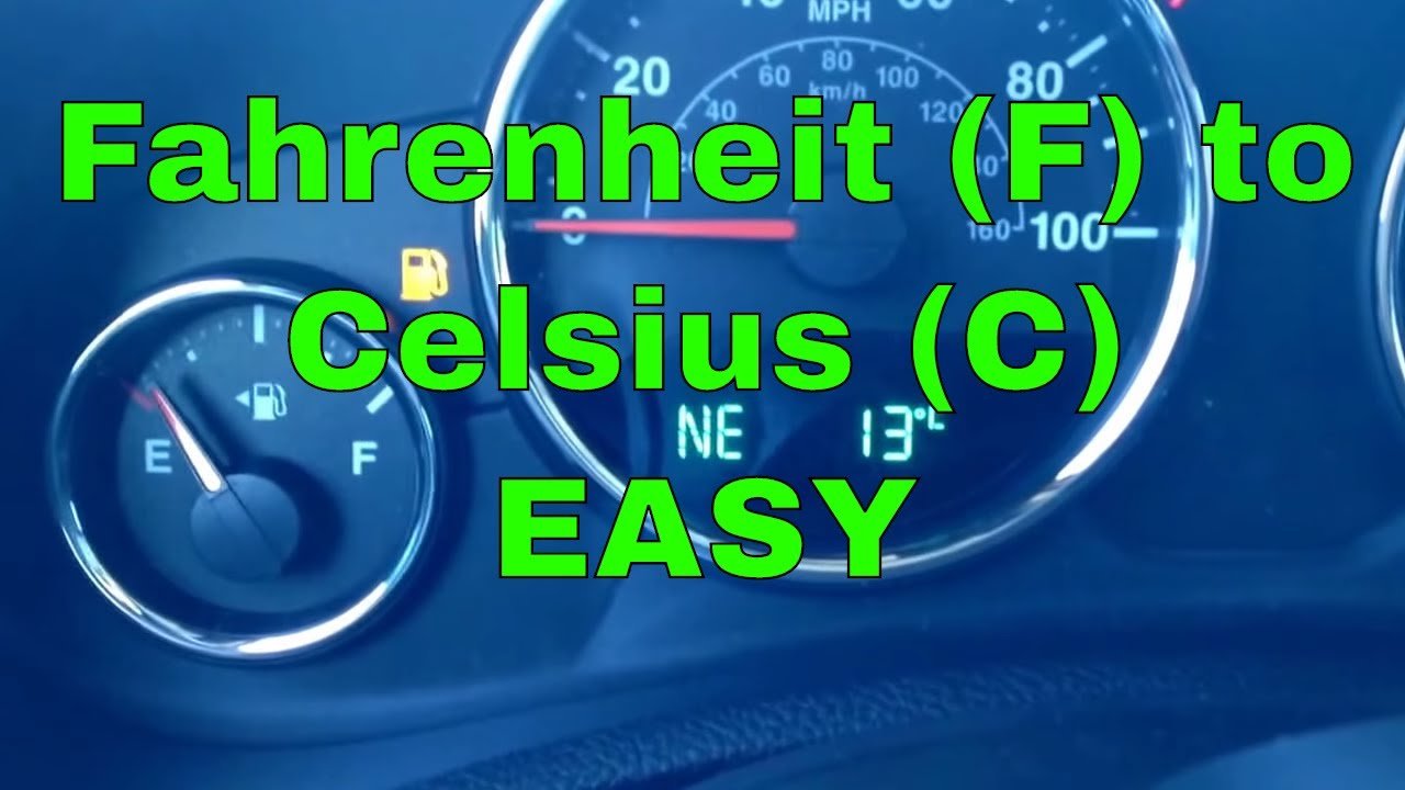 How To Change Jeep From Celsius To Fahrenheit Easily How To Change Jeep From Celsius To Fahrenheit Easily