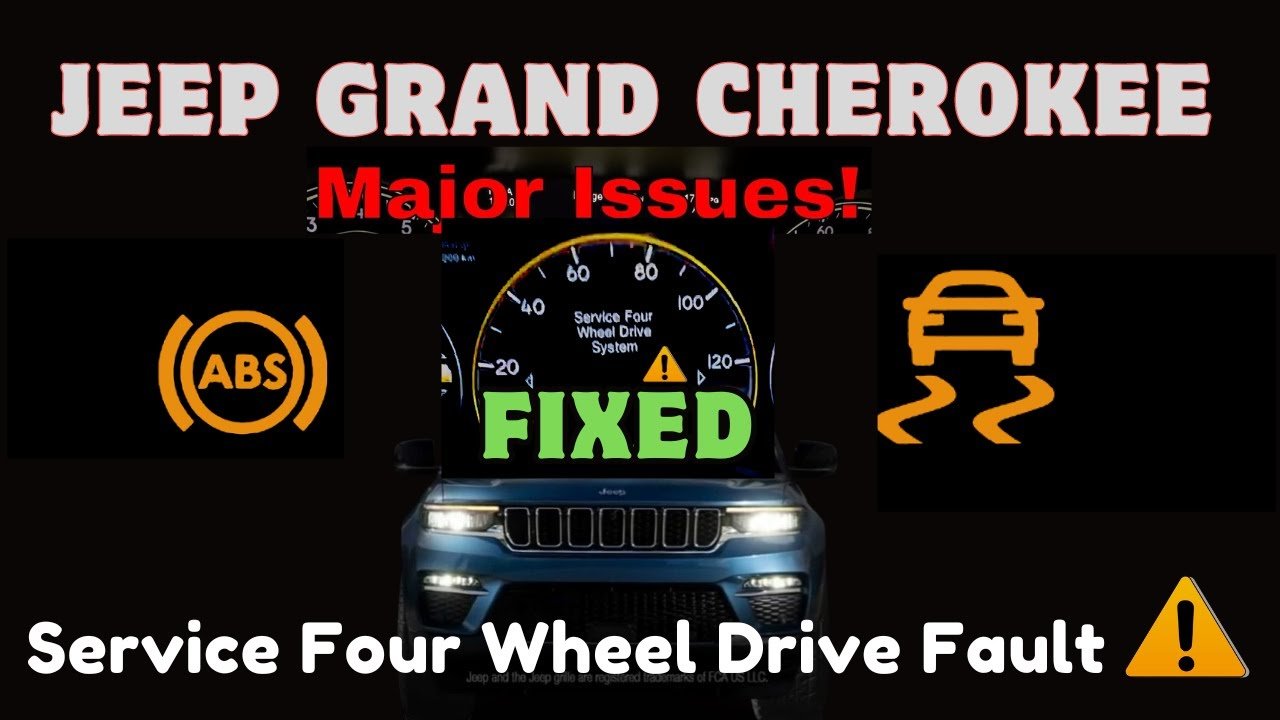 Jeep Grand Cherokee Service 4Wd System Reset: Quick & Easy Guide