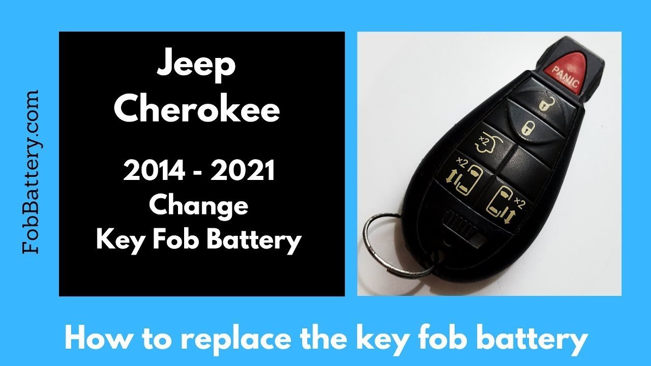 How To Replace Battery In Jeep Cherokee Key Fob: Easy Guide