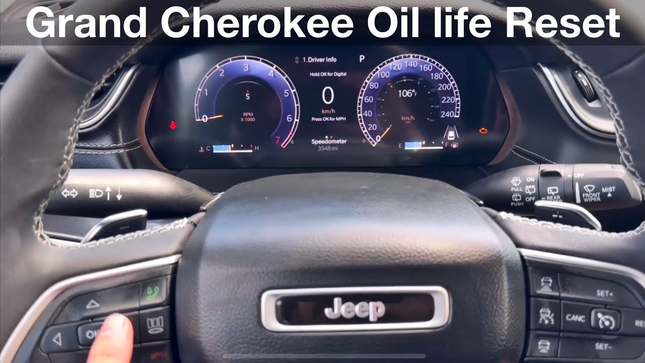 How To Reset Jeep Grand Cherokee Oil Change Light Easily