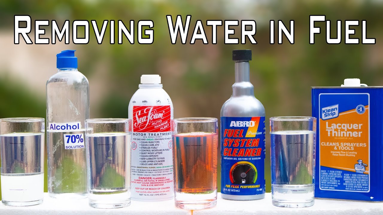 How To Get Water Out Of A Fuel Tank: Quick and Safe Solutions