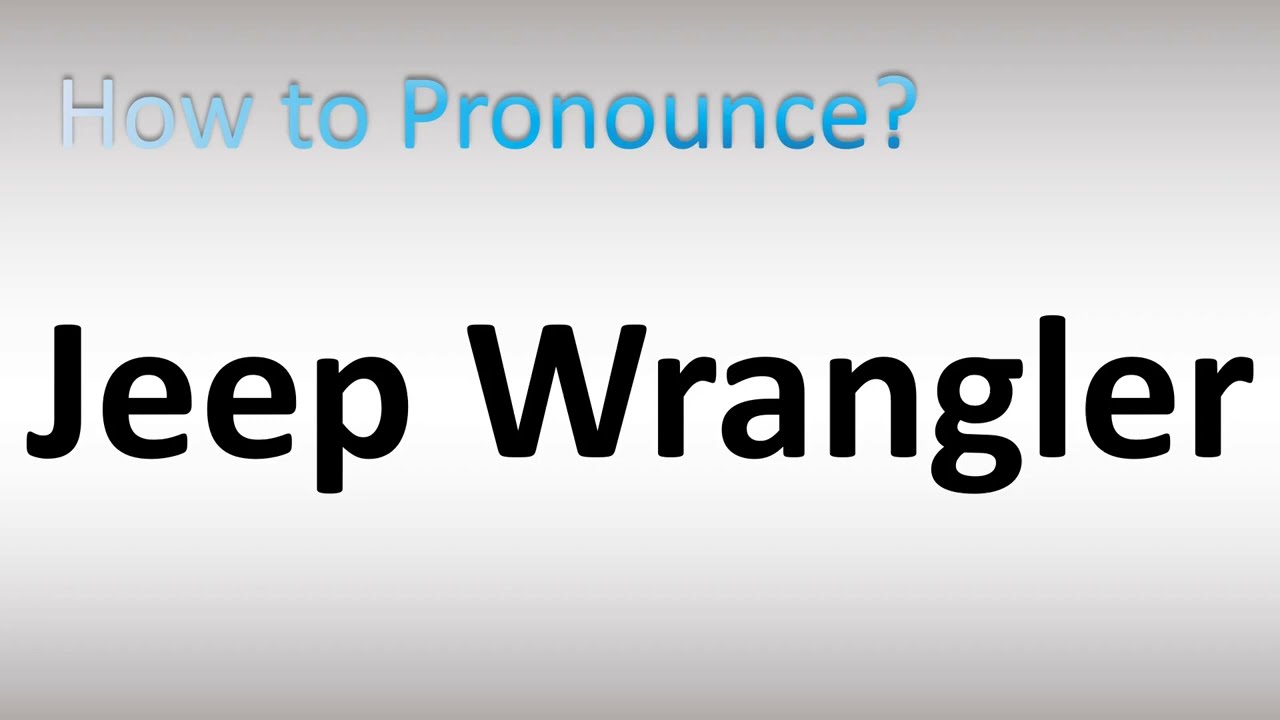 How To Pronounce Jeep: Master the Correct Pronunciation Fast