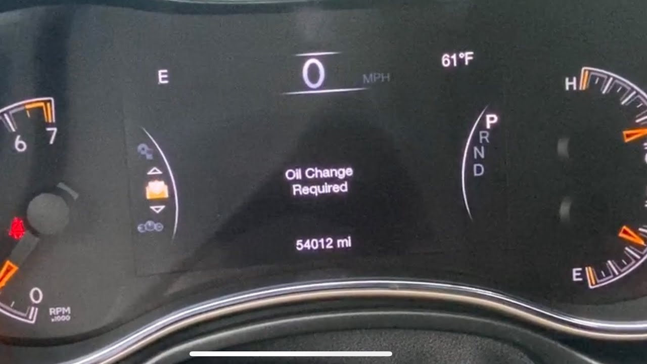 How To Reset Oil Change Jeep Grand Cherokee: Quick Guide