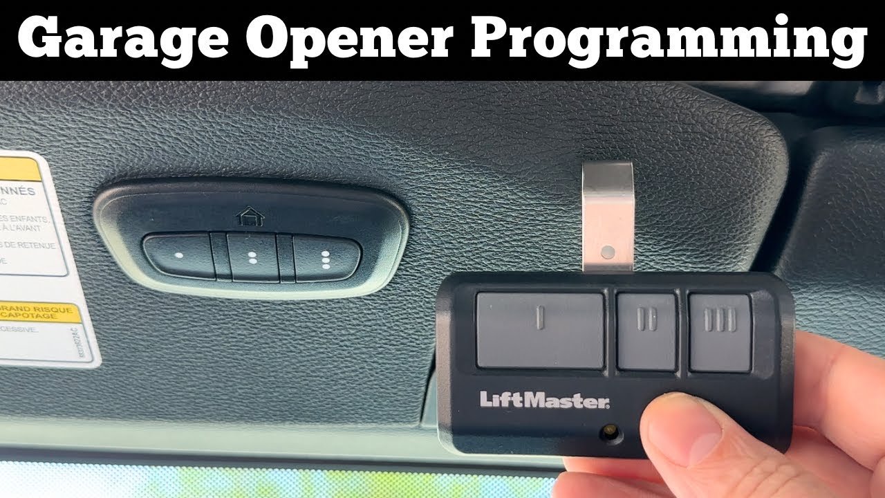 How To Program Garage Door Opener To Jeep Wrangler: Easy Steps How To Program Garage Door Opener To Jeep Wrangler: Easy Steps
