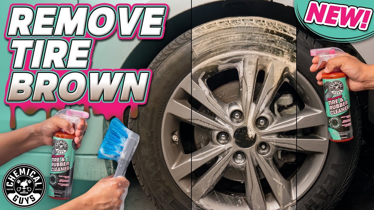 How To Remove Brown From Tires: Easy Steps for a Clean Look