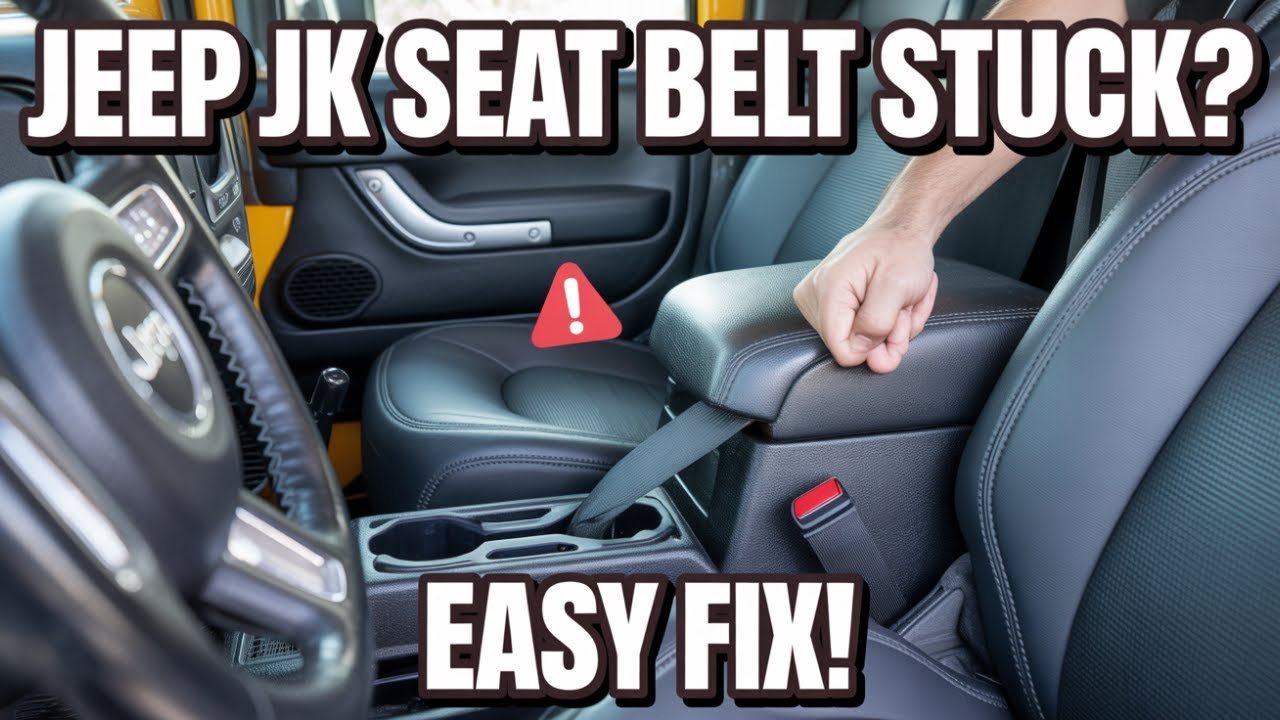 How To Fix Jeep Wrangler Seat Belt: Easy Step-by-Step Guide