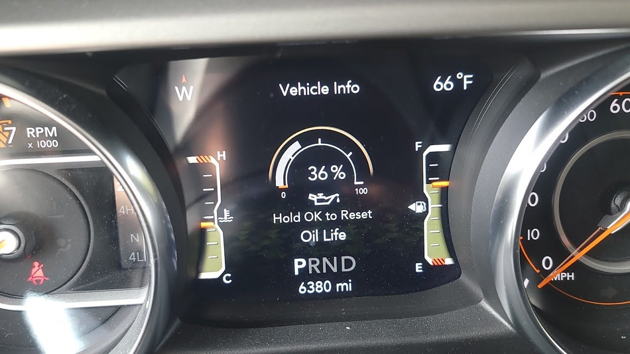 How To Reset Oil Life On 2021 Jeep Wrangler: Step-by-Step Guide How To Reset Oil Life On 2021 Jeep Wrangler: Step-by-Step Guide