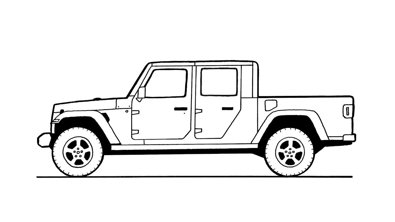 How To Draw A Jeep Truck: Step-by-Step Guide for Beginners How To Draw A Jeep Truck: Step-by-Step Guide for Beginners