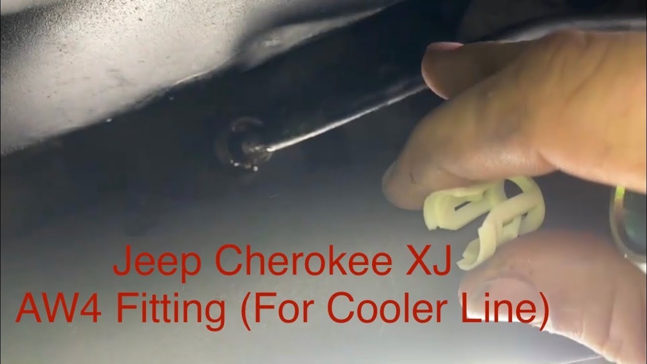 How To Remove Transmission Cooler Lines Jeep Cherokee Easily