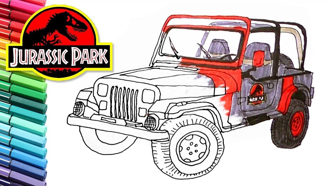 How To Draw Jurassic Park Jeep: Step-by-Step Guide for Beginners How To Draw Jurassic Park Jeep: Step-by-Step Guide for Beginners