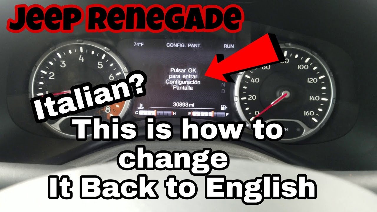 How To Change Language In Jeep Compass: A Step-by-Step Guide How To Change Language In Jeep Compass: A Step-by-Step Guide