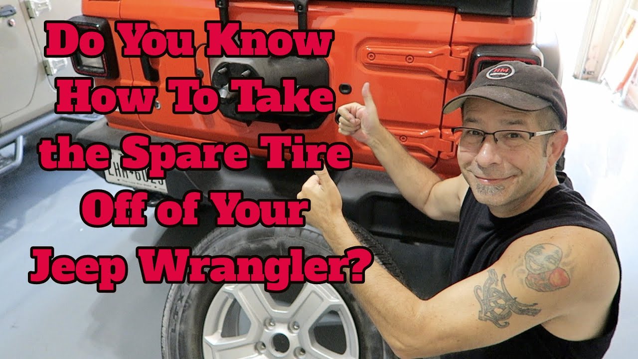 How To Remove Jeep Spare Tire: Easy Step-by-Step Guide