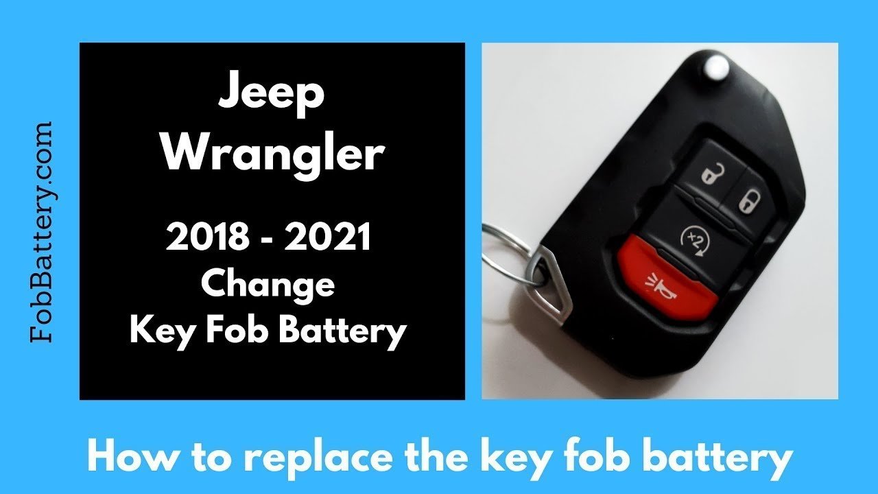 How To Change Jeep Key Fob Battery 2018: Easy DIY Guide