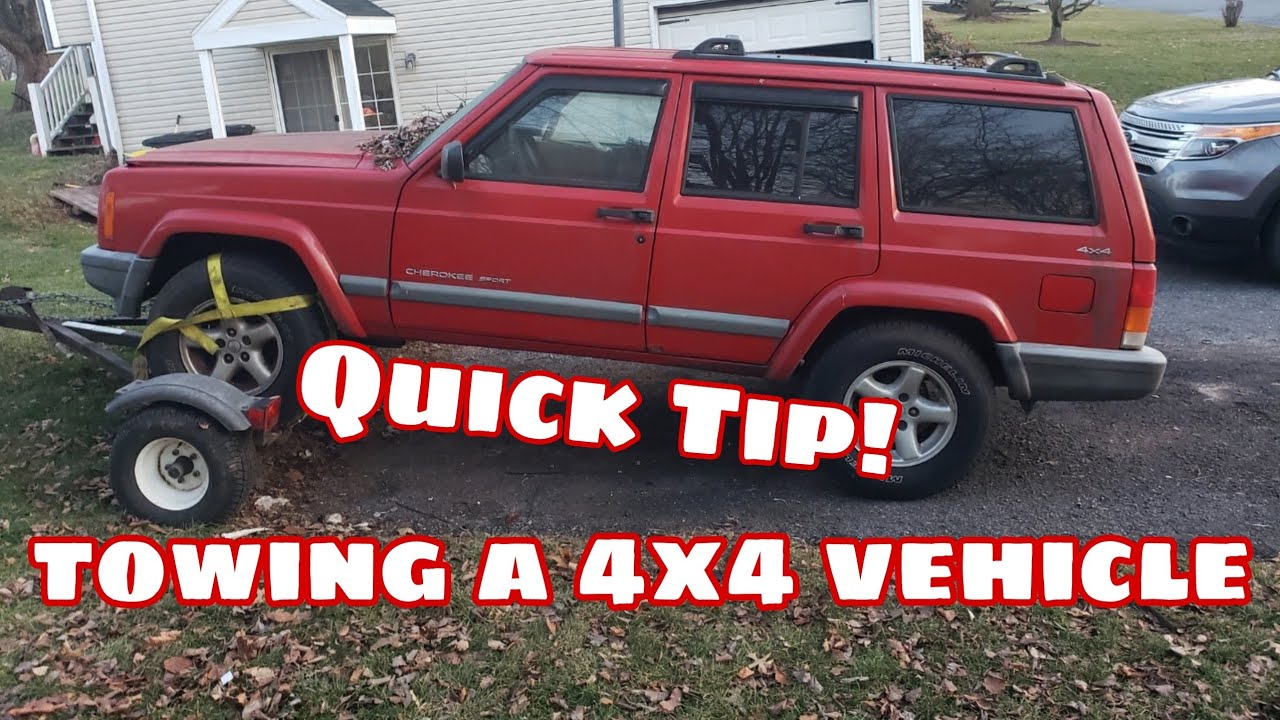 How To Tow A 4X4 Jeep Safely: Essential Tips and Tricks