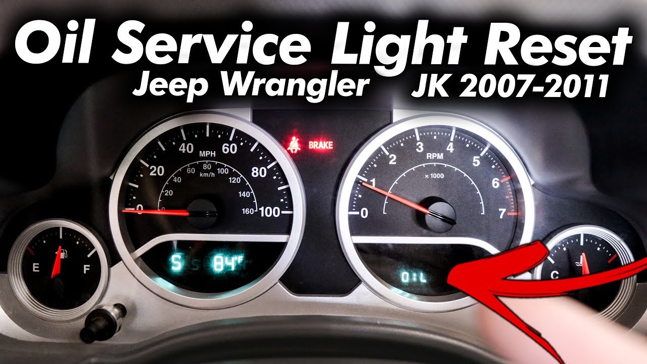 How To Reset Jeep JK Oil Change Light: Step-by-Step Guide How To Reset Jeep JK Oil Change Light: Step-by-Step Guide