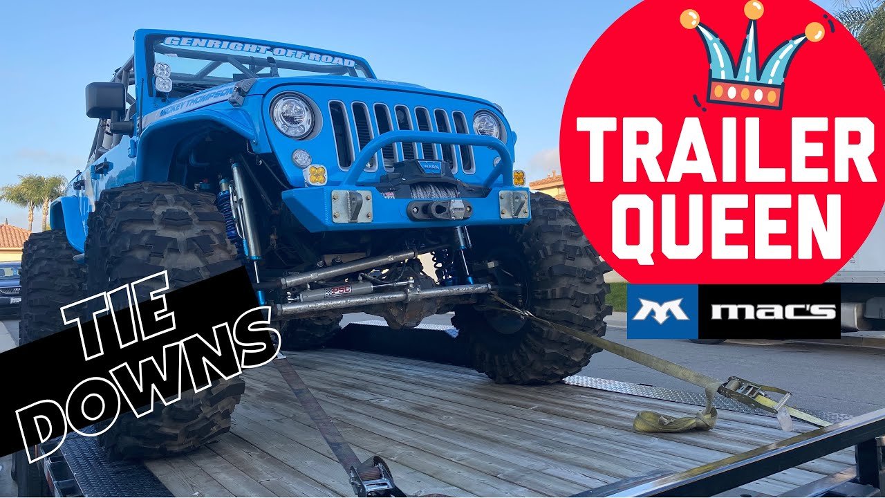 How To Strap A Jeep To A Trailer: Secure It Like a Pro How To Strap A Jeep To A Trailer: Secure It Like a Pro