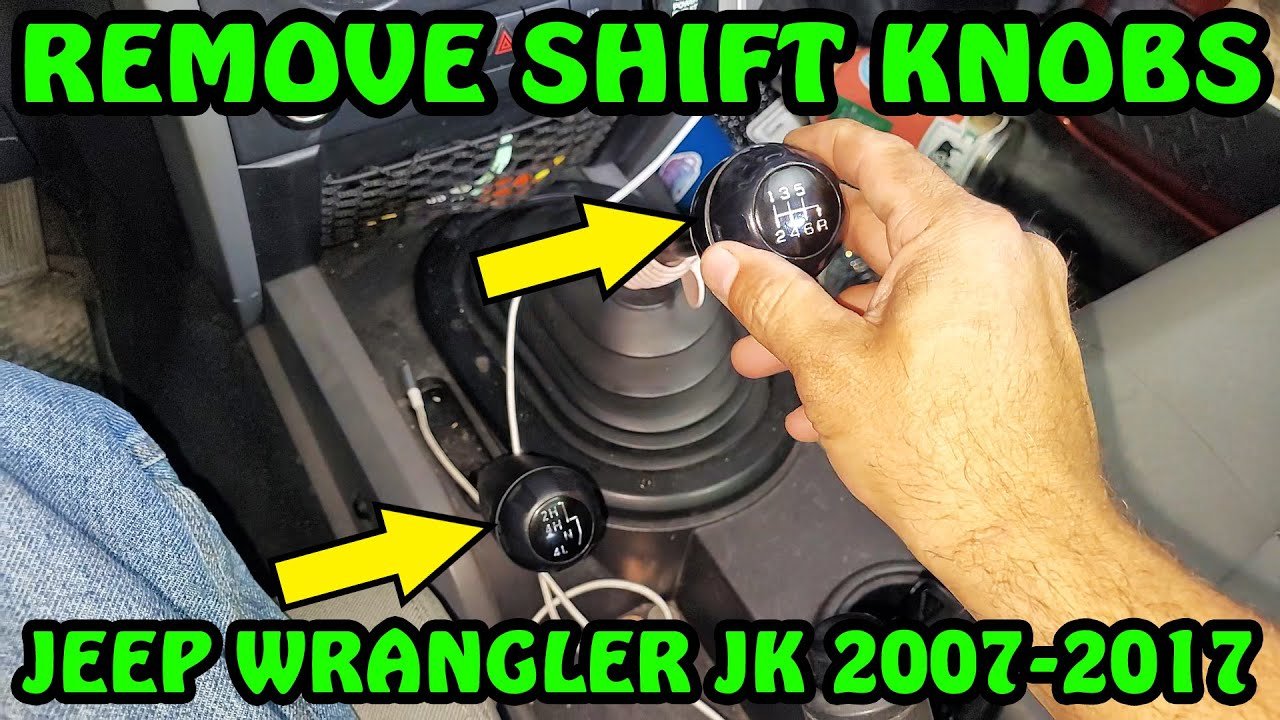 How To Remove Shifter Knob On Jeep Wrangler: Step-by-Step Guide