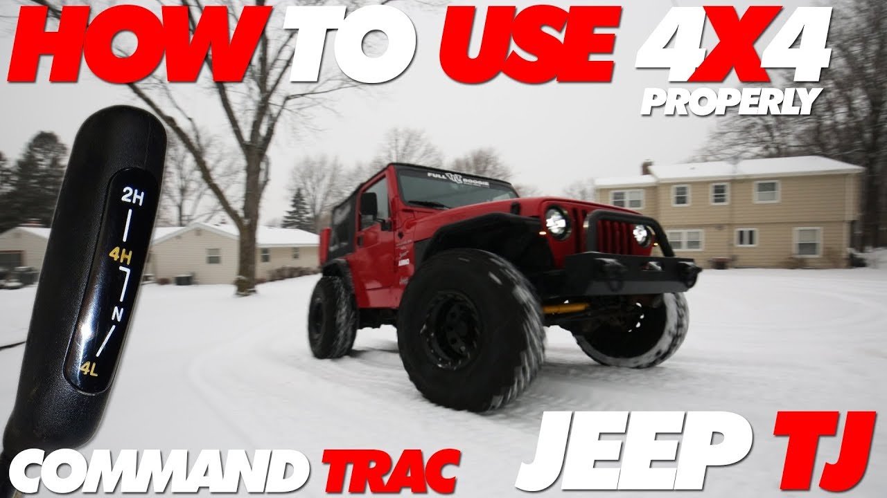 How To Use 4X4 In Jeep Wrangler: Master Off-Road Driving How To Use 4X4 In Jeep Wrangler: Master Off-Road Driving