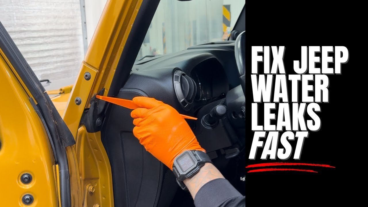 How To Fix Water Leak In Jeep Wrangler: Step-by-Step Guide How To Fix Water Leak In Jeep Wrangler: Step-by-Step Guide