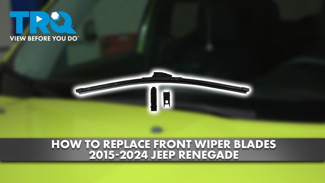 How To Change Wiper Blades On Jeep Renegade: Step-by-Step Guide How To Change Wiper Blades On Jeep Renegade: Step-by-Step Guide