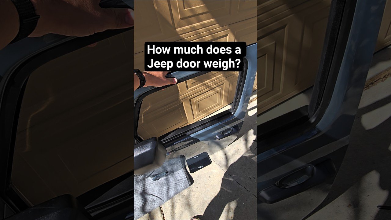 How Much Does A Jeep Door Weigh? Surprising Facts Revealed How Much Does A Jeep Door Weigh? Surprising Facts Revealed