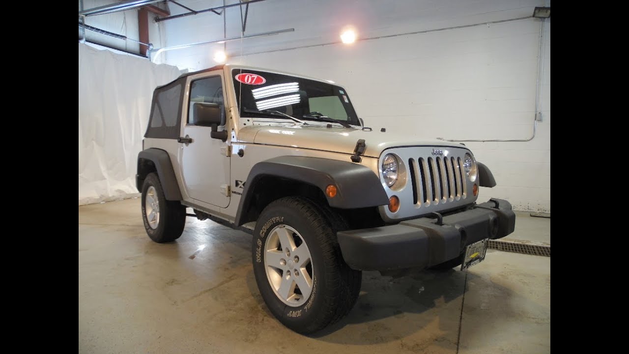 2007 Jeep Wrangler X 2 Door: Ultimate Off-Road Adventure Guide